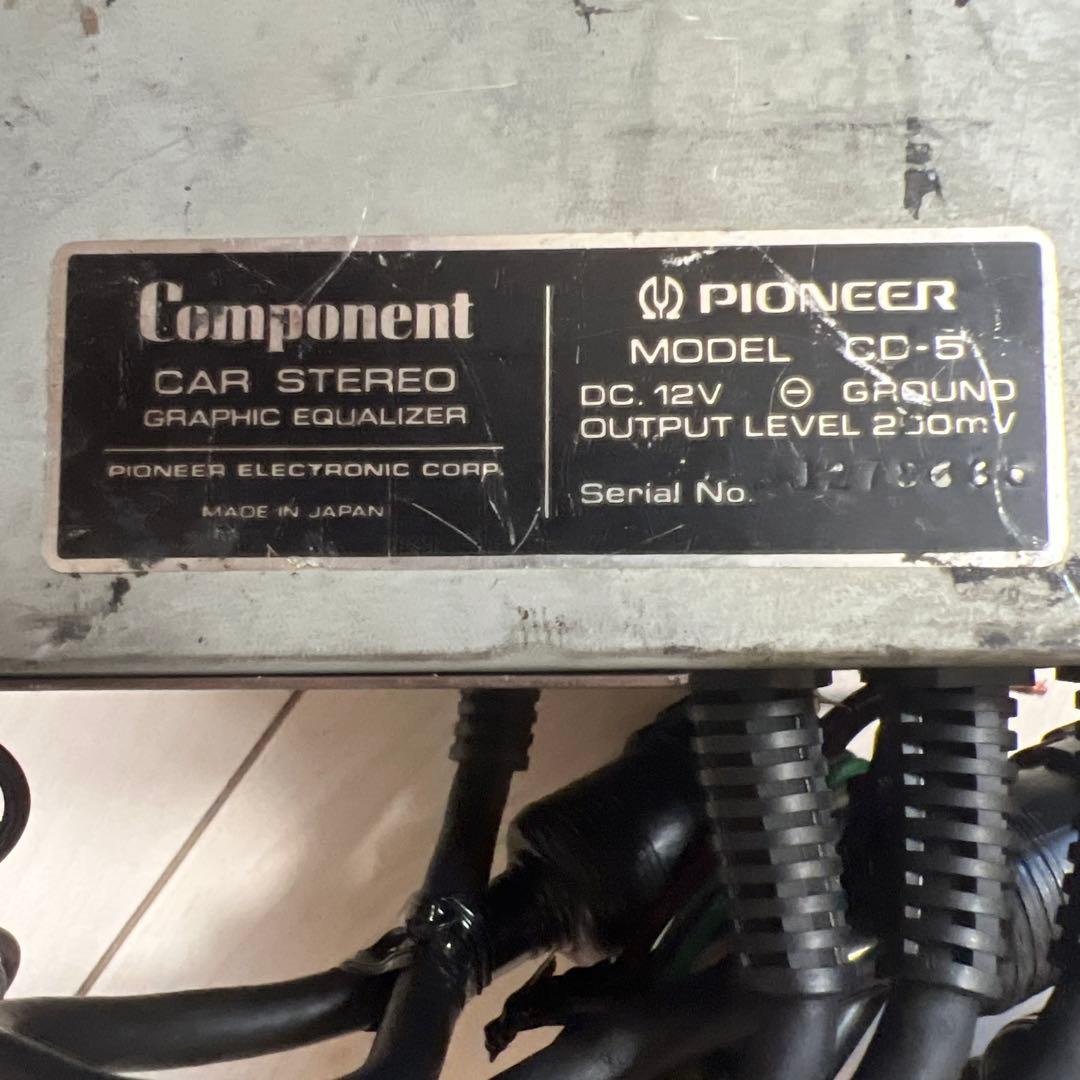 【ヴィンテージ美品】Pioneer ロンサムカーボーイ CD-5 GM-40