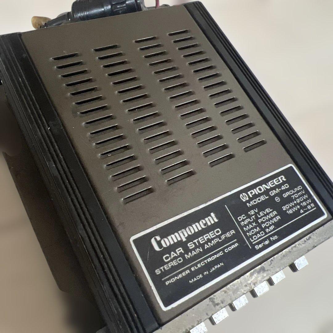 【ヴィンテージ美品】Pioneer ロンサムカーボーイ CD-5 GM-40