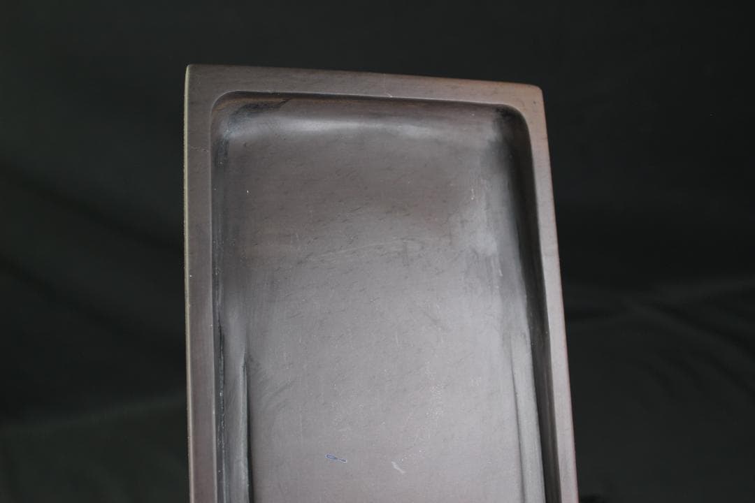 宋坑端硯　雄勝硯板　古墨　他　書道具６点