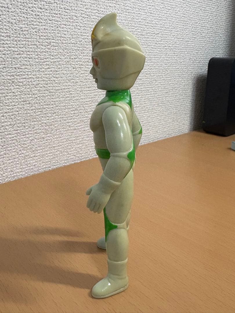 ブルマァク ミラーマン ソフビ 当時物 14cm