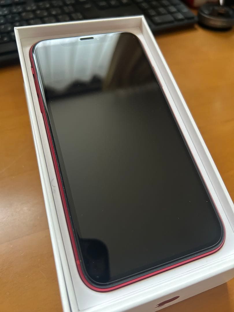 iPhoneXR 128GB 動作不良なし バッテリー77% SIMロック解除済