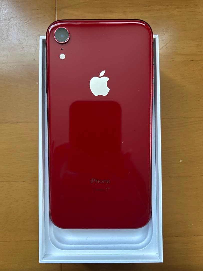 iPhoneXR 128GB 動作不良なし バッテリー77% SIMロック解除済