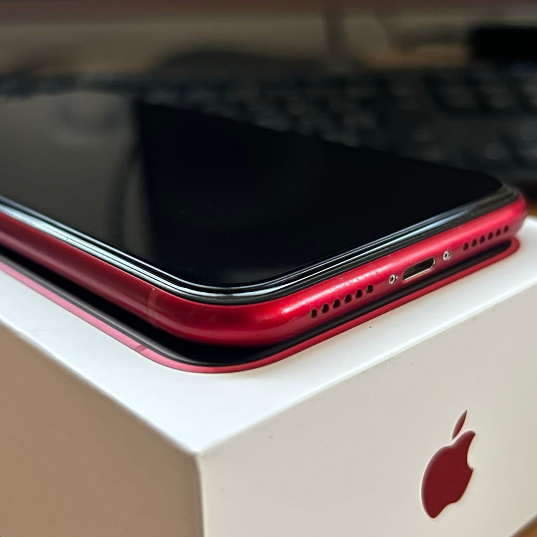 iPhoneXR 128GB 動作不良なし バッテリー77% SIMロック解除済