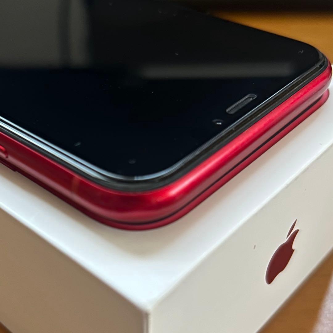 iPhoneXR 128GB 動作不良なし バッテリー77% SIMロック解除済