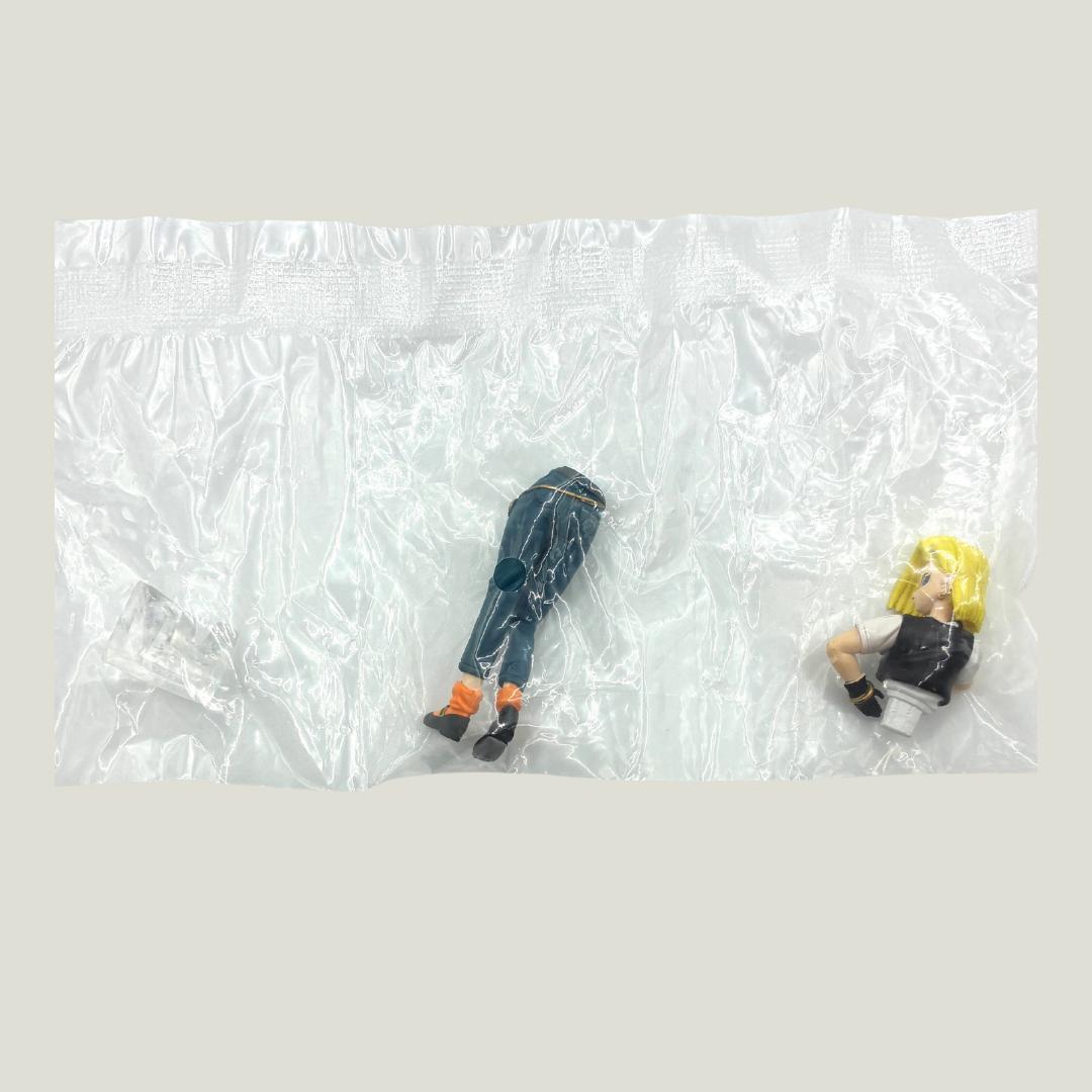 新品【同梱200円引】ドラゴンボール HG 人造人間16号　18号　プレバン