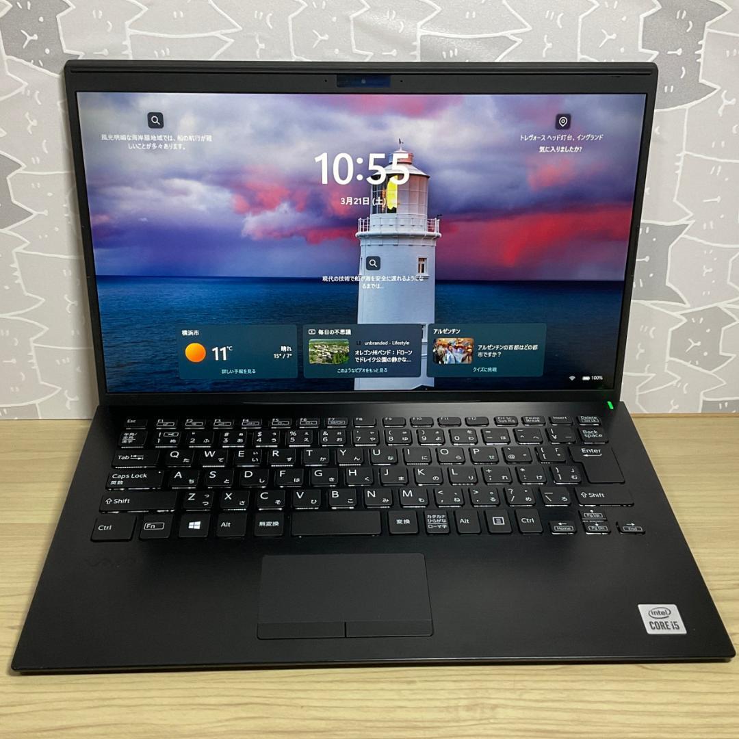 VAIO Pro 14型 i5/16G/SSD1T Office 高性能 軽量②
