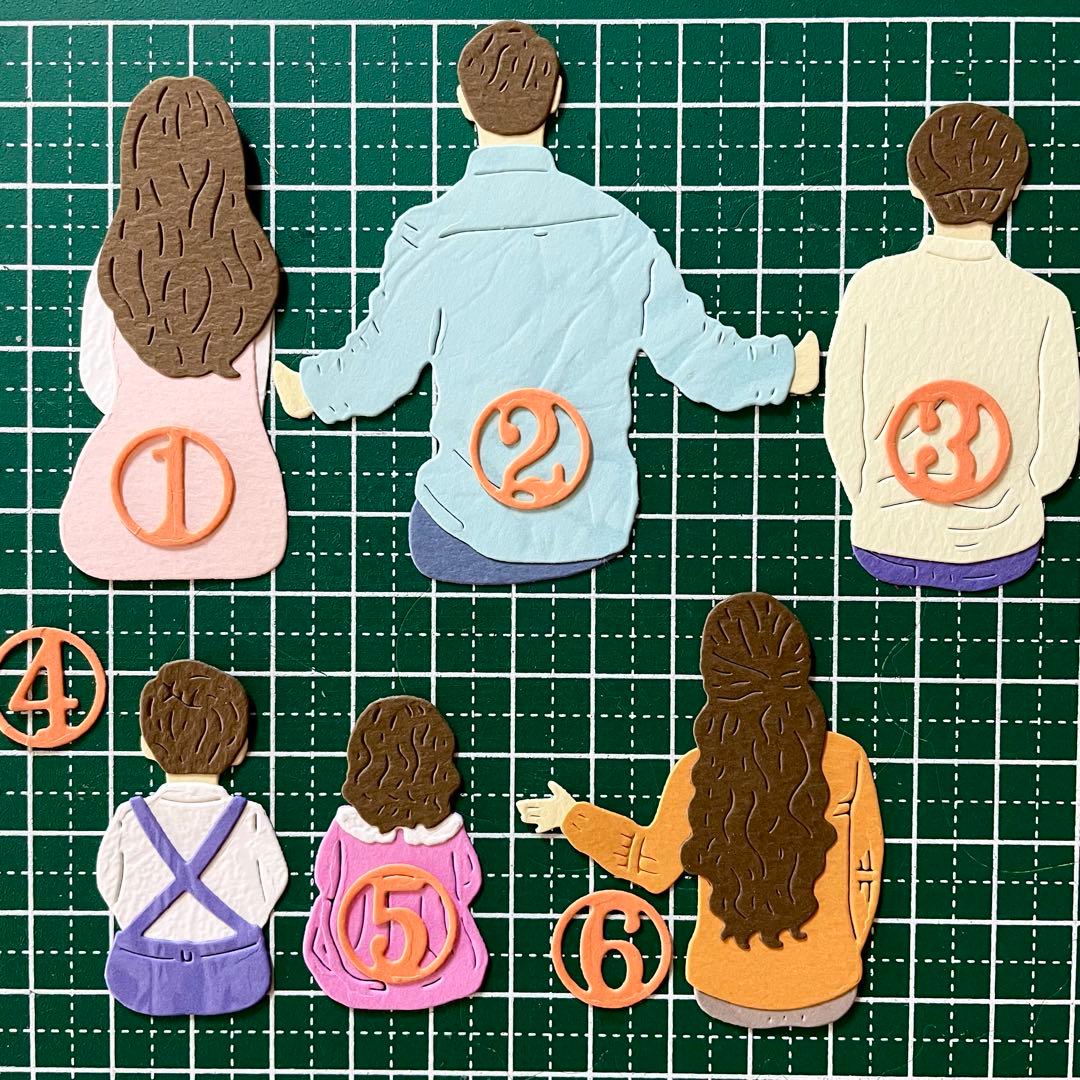 【ファミリーB】サンプルページ（ペーパークラフト クラフトパンチ）