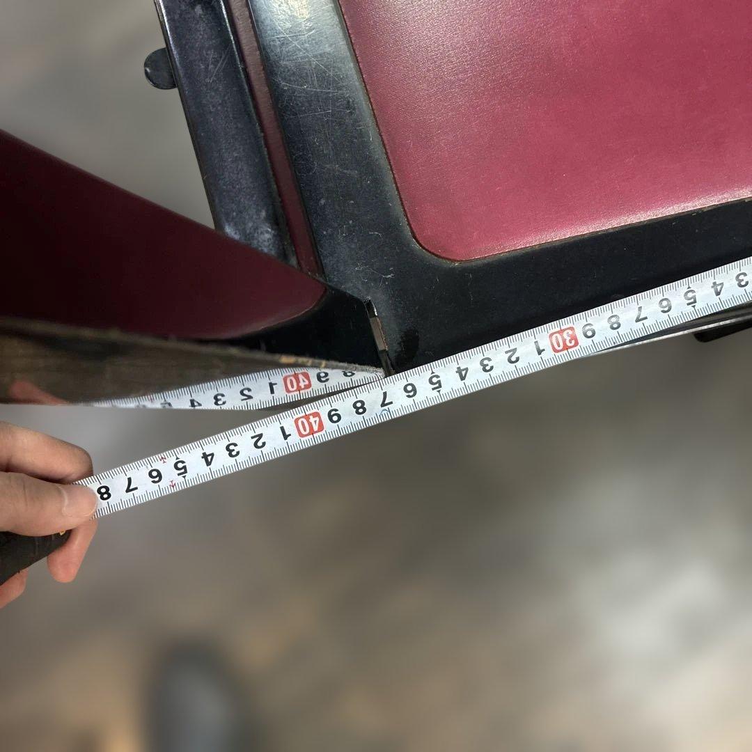 ピアノ椅子　トムソン椅子　背付き椅子