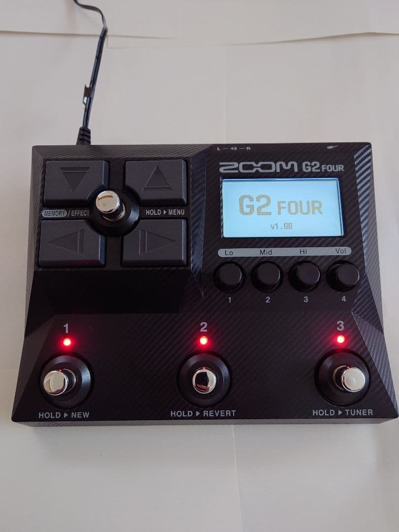 【mika@断捨離中】ZOOM G2 FOUR マルチエフェクター