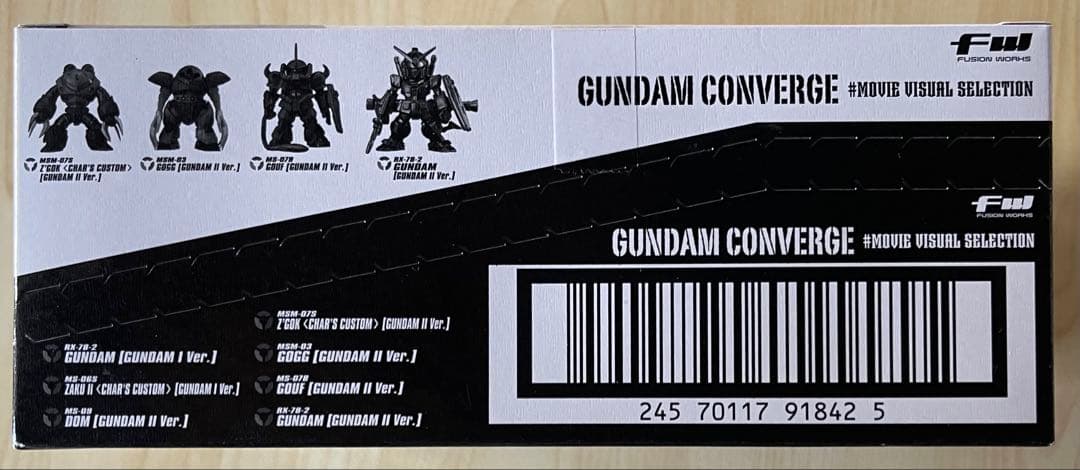 未GUNDAM CONVERGE #MOUIE VISUAL SELECTION