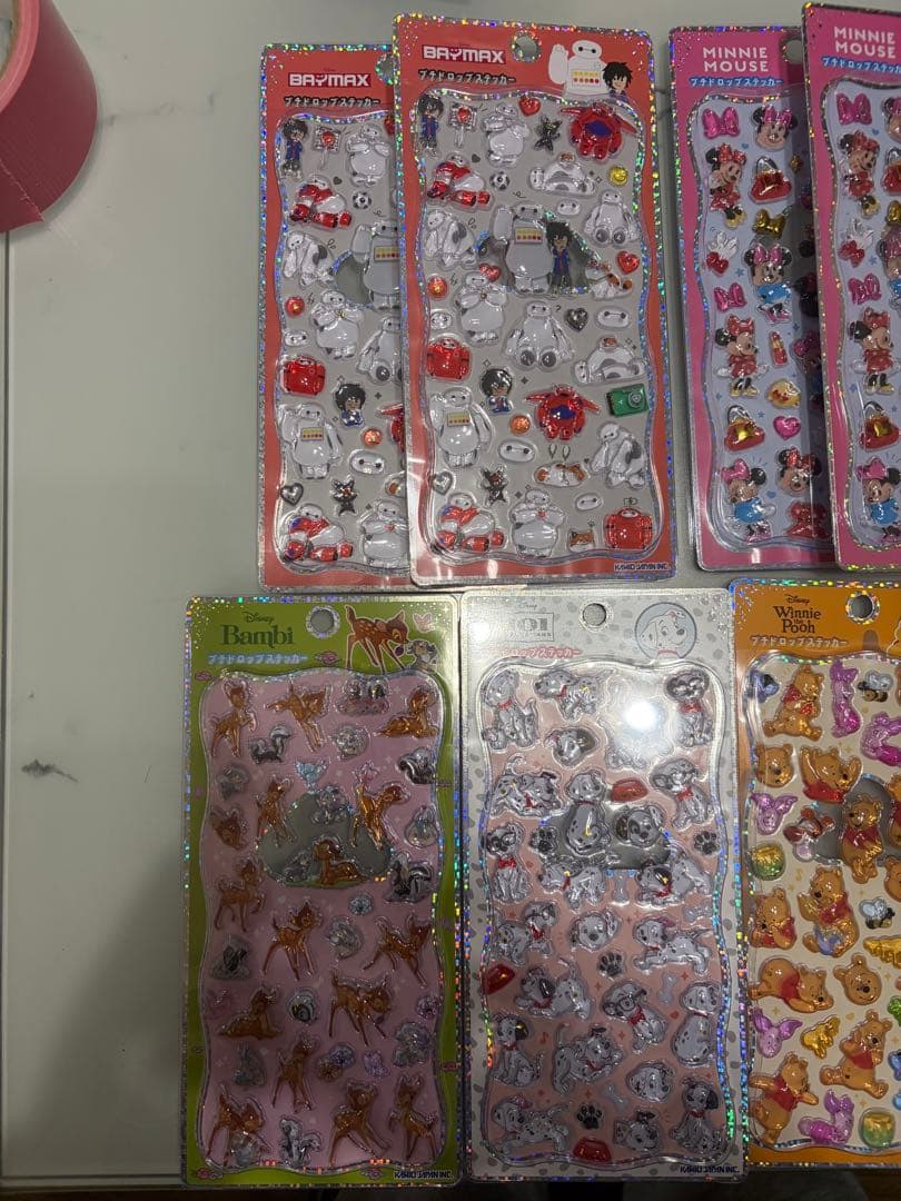 国内正規品⭐️ ボンボンドロップシール　ディズニー　プチドロップステッカー
