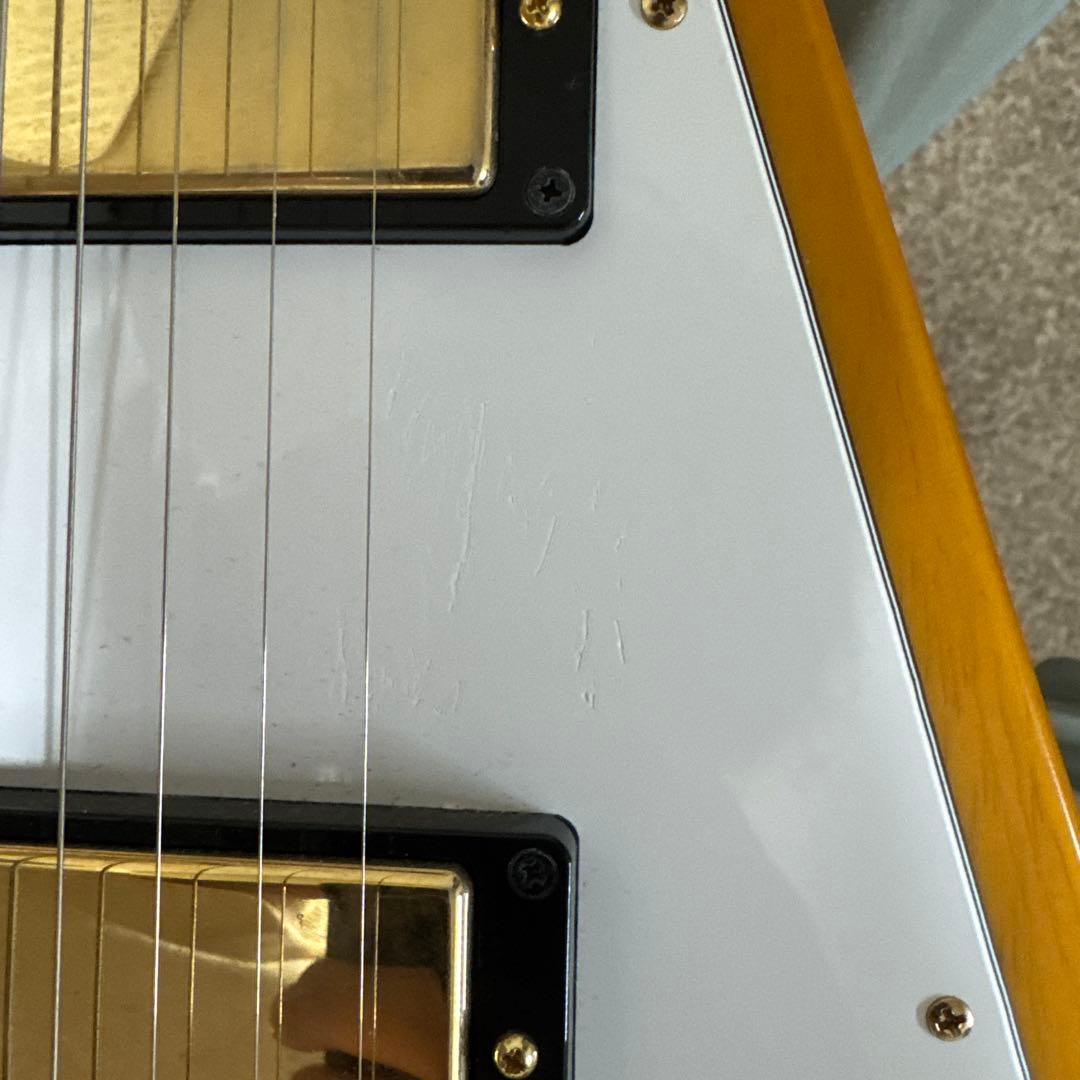 Epiphone Flying V ゴールド ハードケース付き