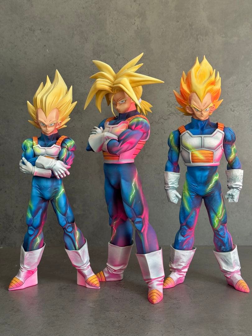 ドラゴンボール トランクス フィギュア1体、頭二つ付き