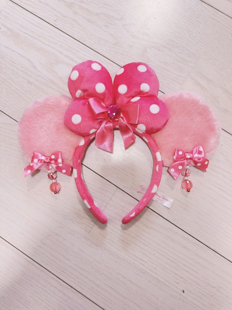 ミニー　ピンクカチューシャ