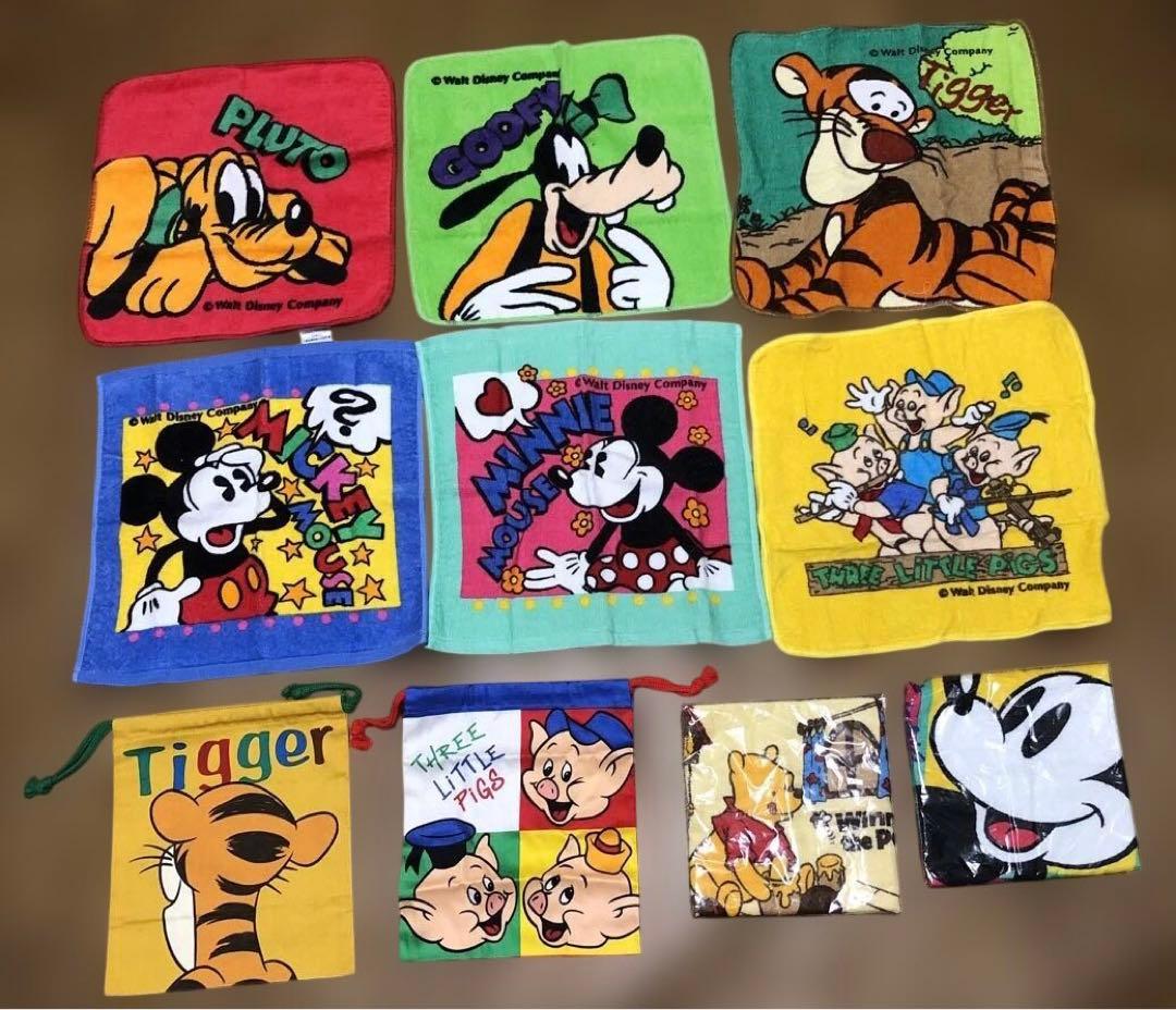 ディズニー　バスタオル・フェイスタオル・ハンドタオルセット28点