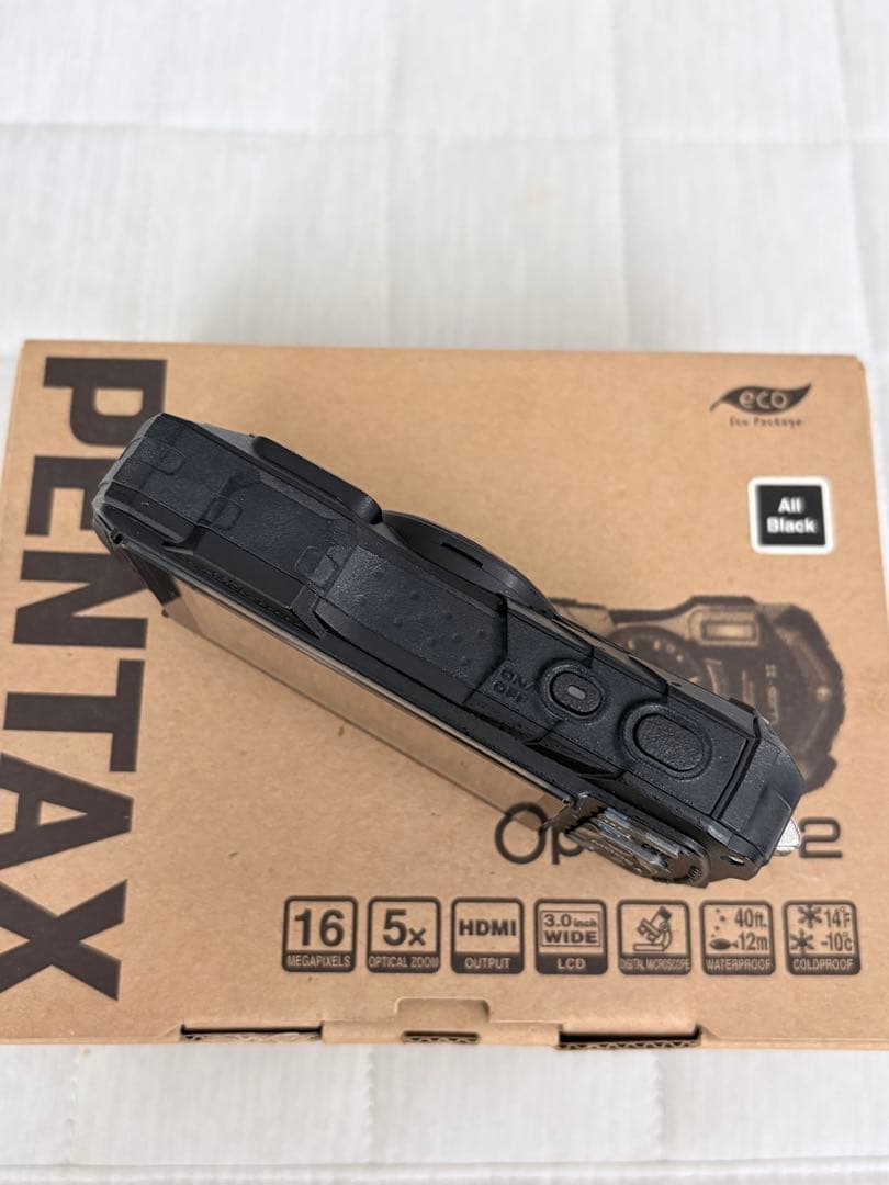 PENTAX Optio WG-2 デジタルカメラ ペンタックス 黒 箱付き