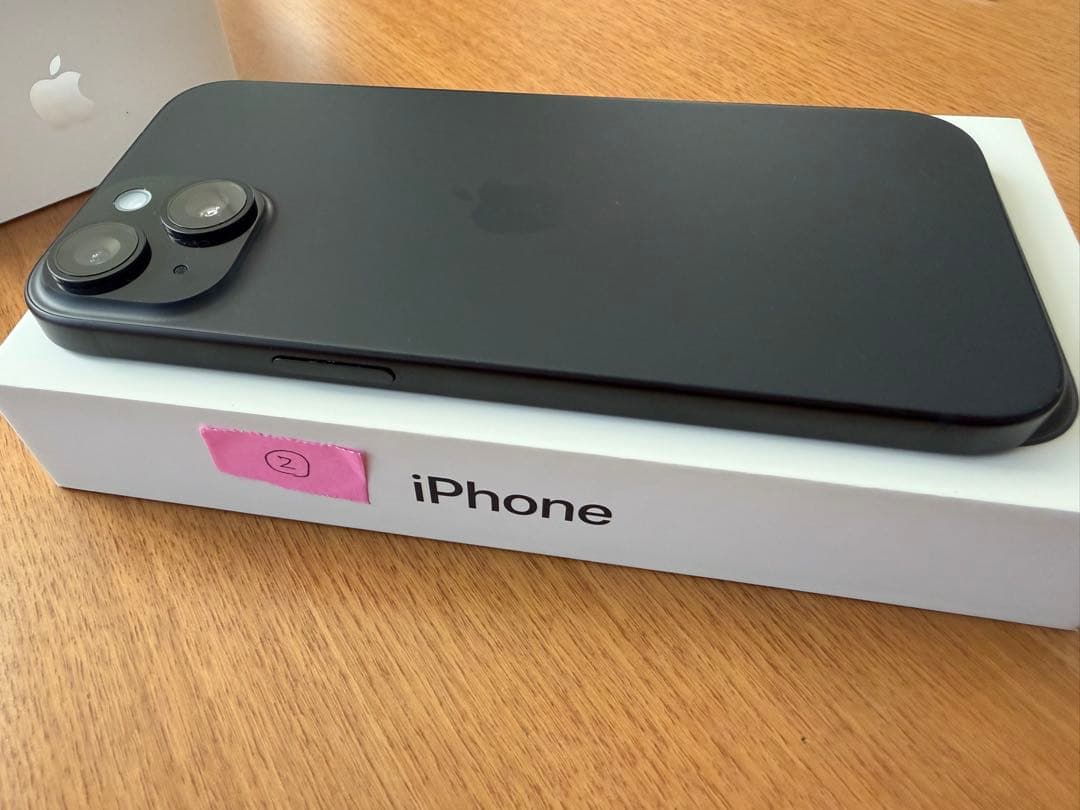 iPhone 15 128GB SIMフリー ブラック②