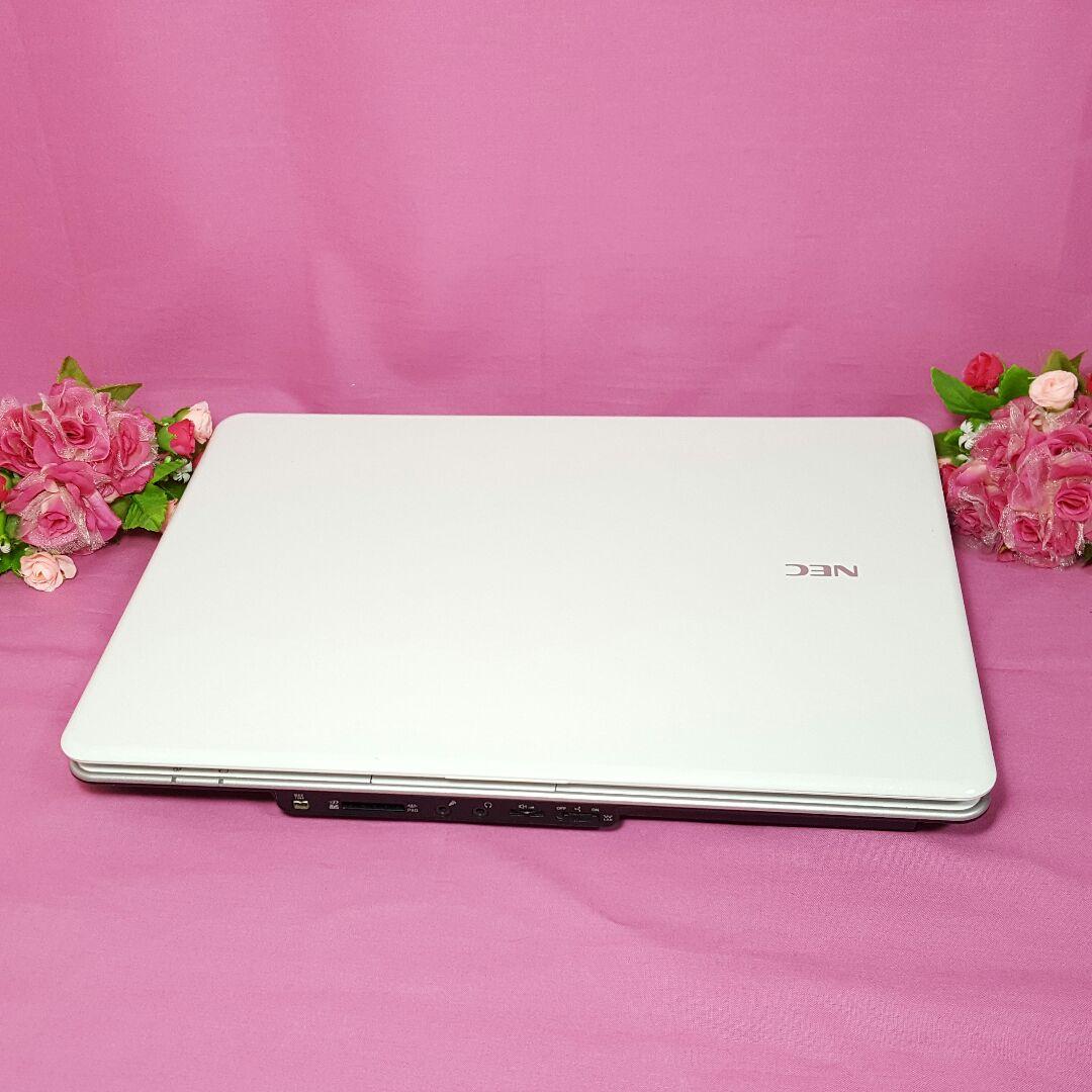 美品✦ホワイト✦NECLaVie✦Windows10✦メモリ4G✦ノートパソコン