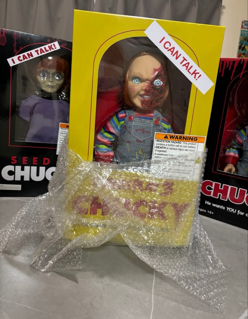 メズコ　チャッキー　 トーキングフィギュア　グッドガイ　ティファニー　グレン
