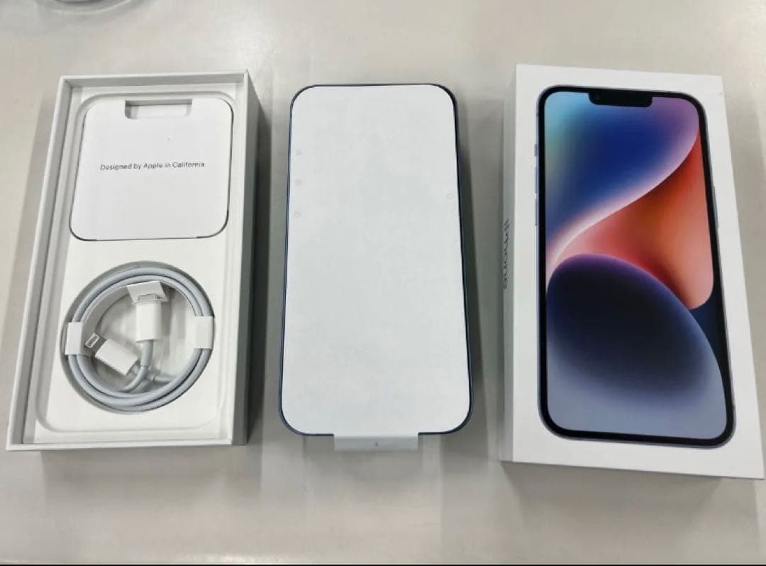 【新品未使用】iphone14 128GB ブルー　SIMフリー