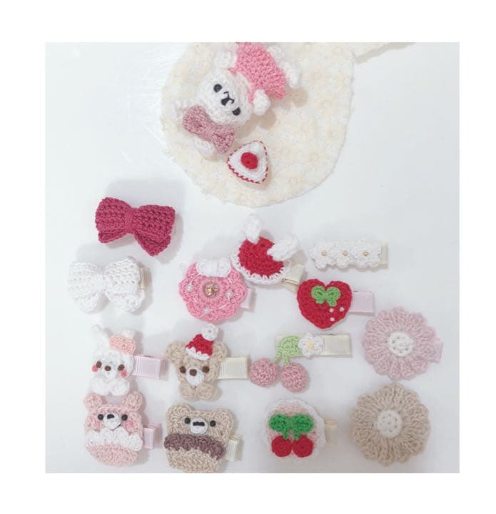 ハンドメイド　ベビー　ヘアクリップ  澪様