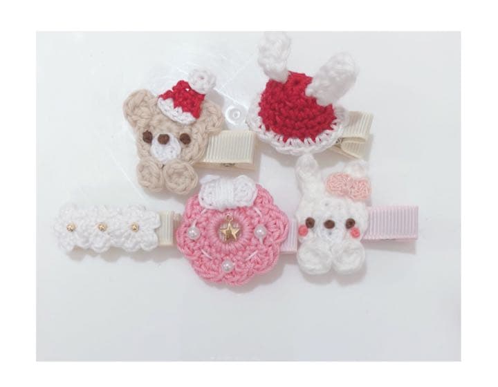 ハンドメイド　ベビー　ヘアクリップ  澪様