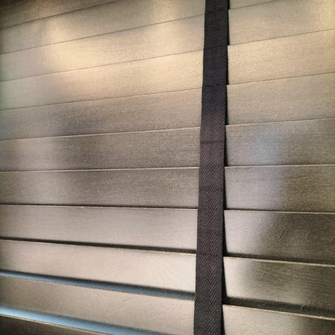 ウッドブラインド◆タチカワブラインド◆幅126cm◆右操作(O-2412BL2)