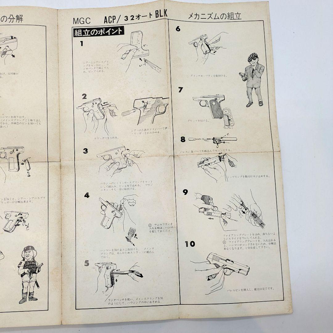 MGC モデルガン ACP-32 ジャンク レトロ セミオート ブローバック