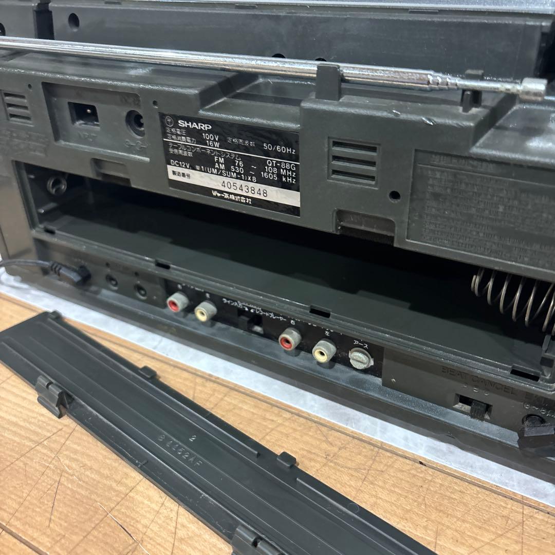 SHARP ラジカセ QT88【希少品】