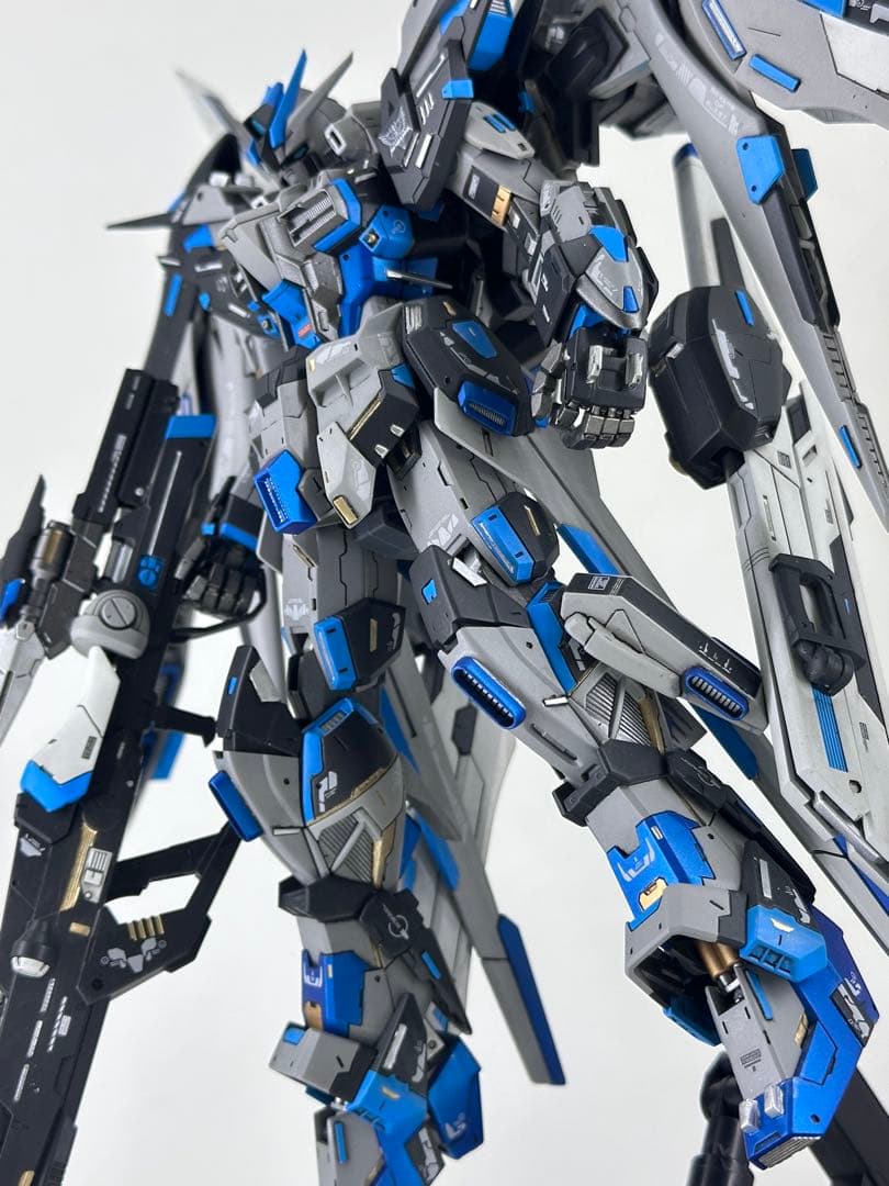 MG ガンダム エクスインパルス 徹底改造 全塗装 完成品 ガンプラ