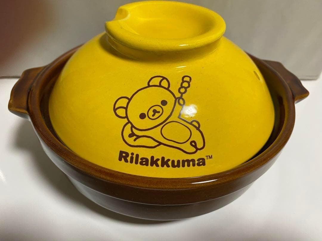 【リラックマ等10点】土鍋 ランチボックス ボトル 箸 バッグ スプーン