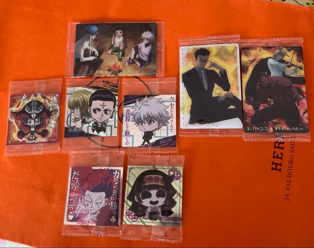 hunter×hunter piikaクラピカパスケース、イルミちびきゅん、他