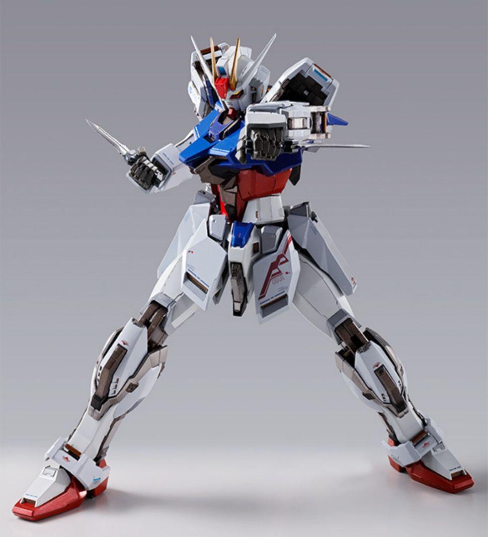メタルビルドエールストライクガンダム&バスター&ソード&ライトニングストライカー