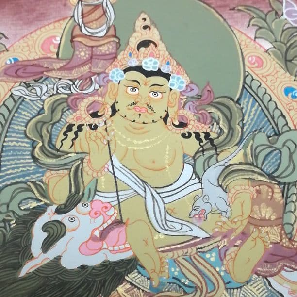 チベット密教 ジャンバラ タンカ仏画