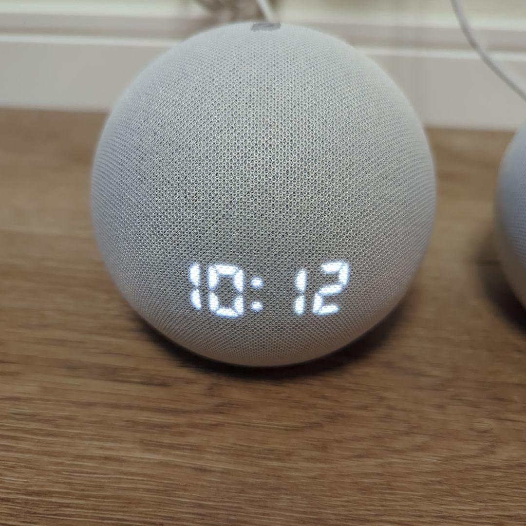 Amazon Echo Dot with clock / Echo dot ペア