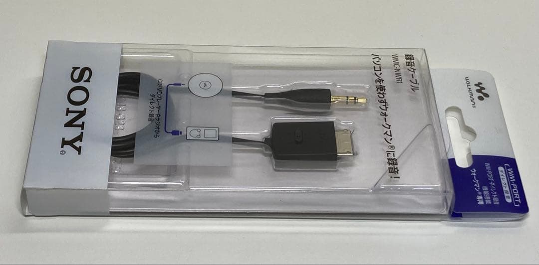 SONY ソニー 録音用ケーブル ウォークマン用 WMC-NWR1