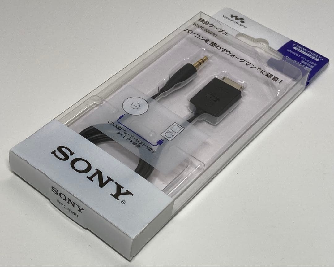 SONY ソニー 録音用ケーブル ウォークマン用 WMC-NWR1