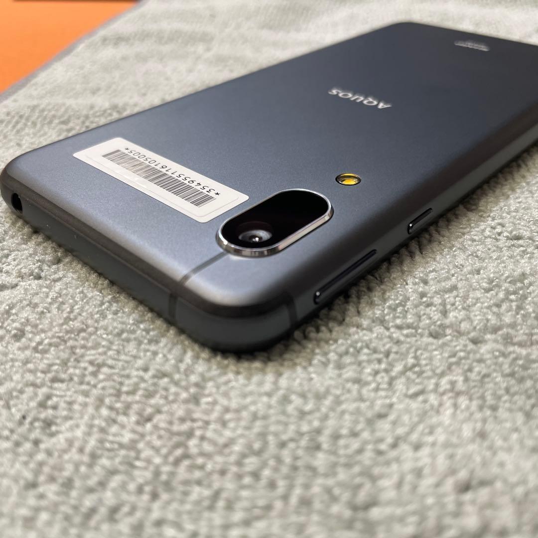 AQUOS sense3 basic ブラック