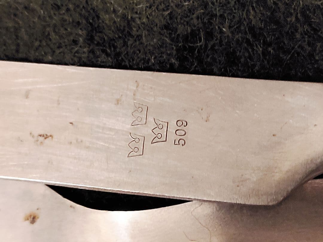 フランス軍MMTメスキット61刻印スウェーデン軍スプーンフォークナイフセット