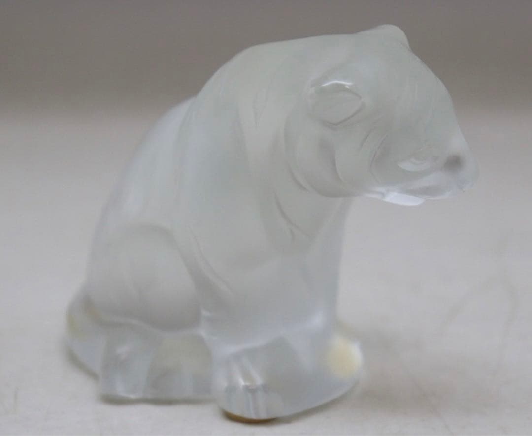 ラリック　トラ　ティグル　クリスタル　フィギュリン　置物　虎　寅