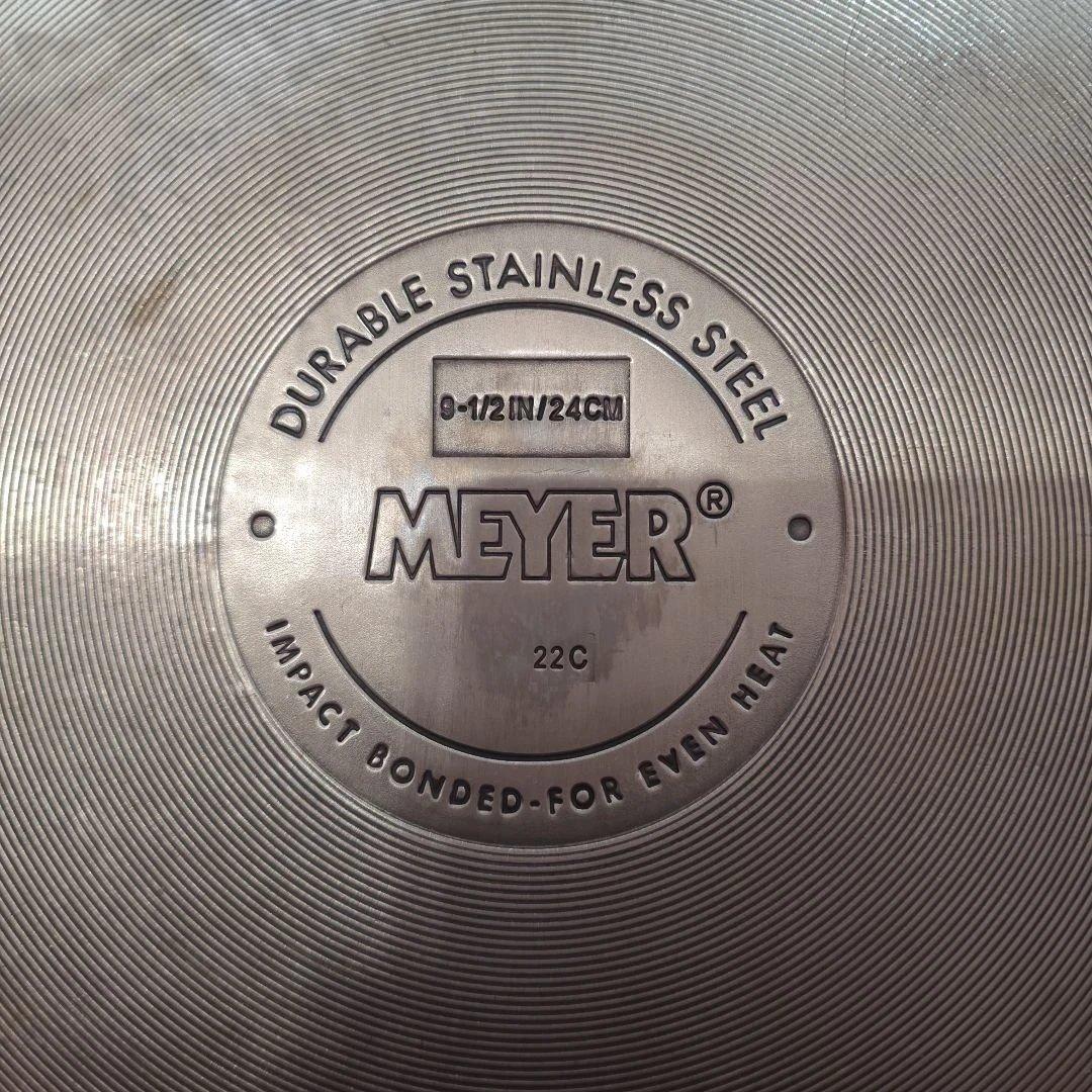 MEYER 正方形ガラス蓋つきグリルパン