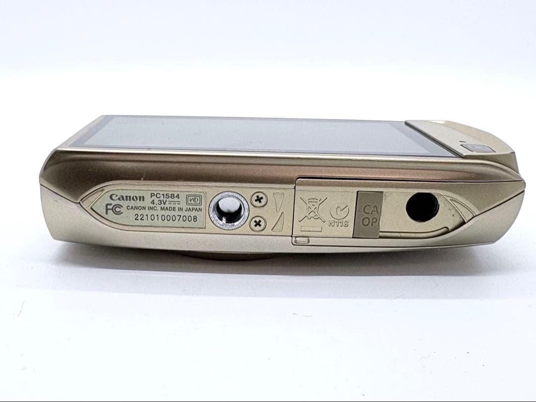 【動作未確認】IXY 31S PC1584 ゴールド コンパクトデジタルカメラ