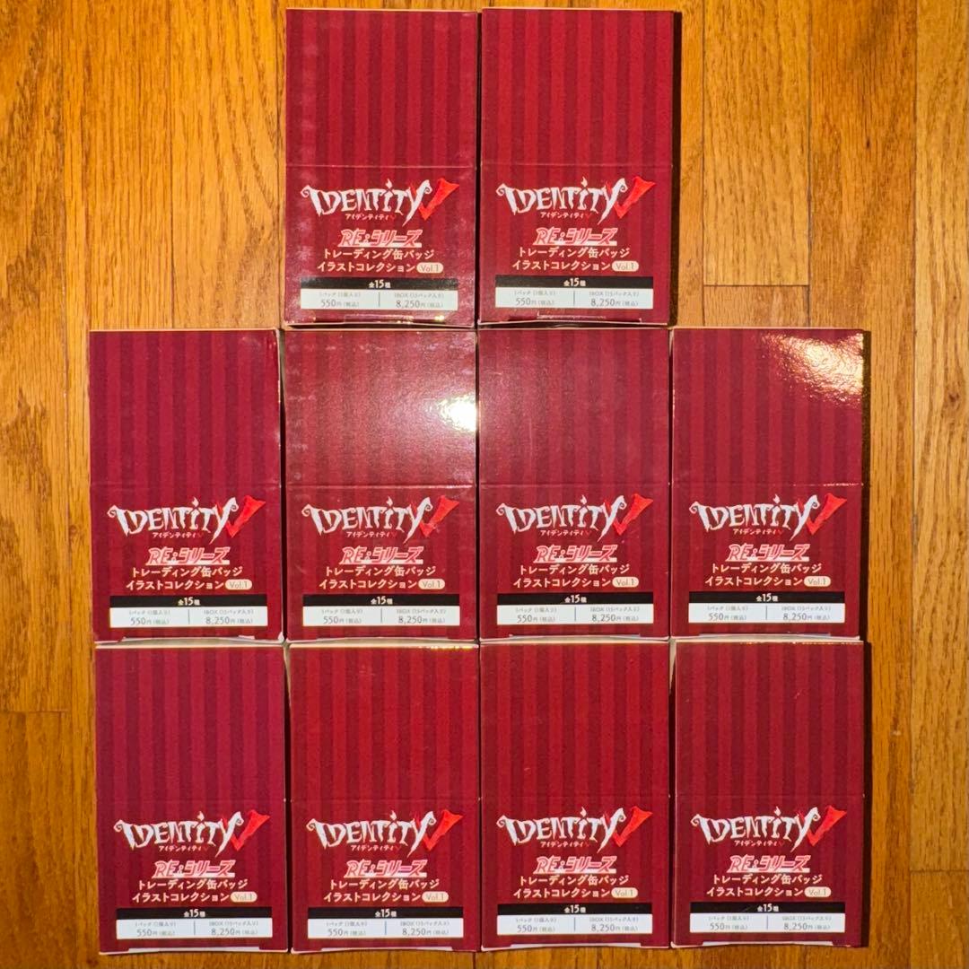 アイデンティティ　第五人格　缶バッジ (イラストコレクション)　10BOX