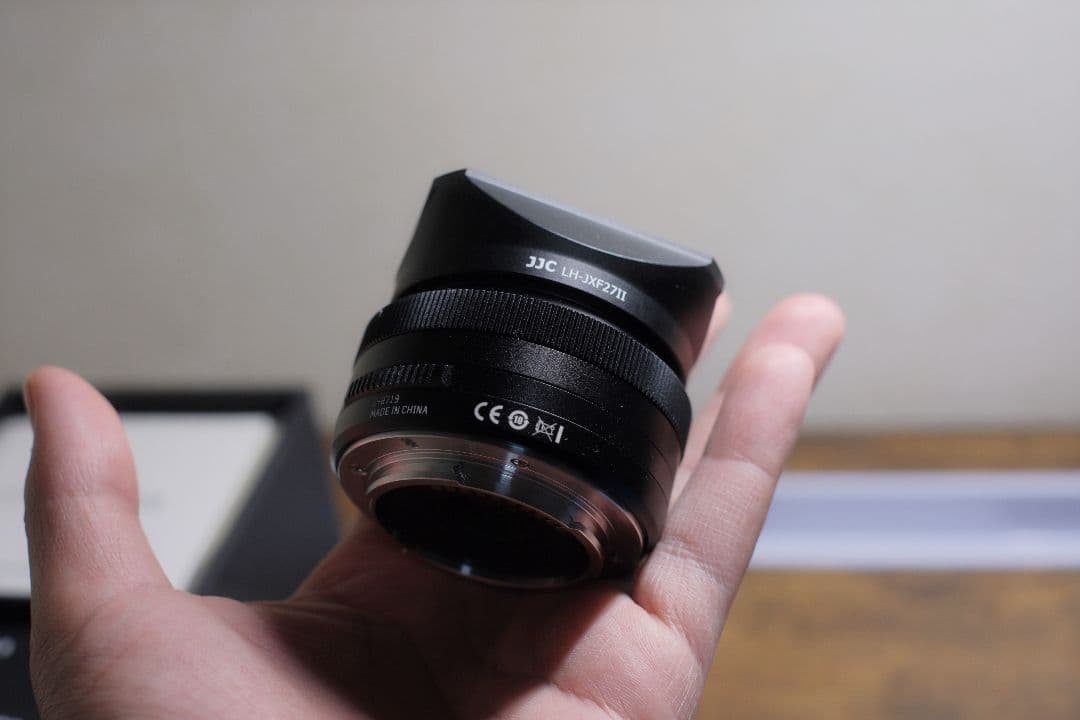 TTArtisan 27mm f/2.8 レンズ +レンズフード　フジXマウント