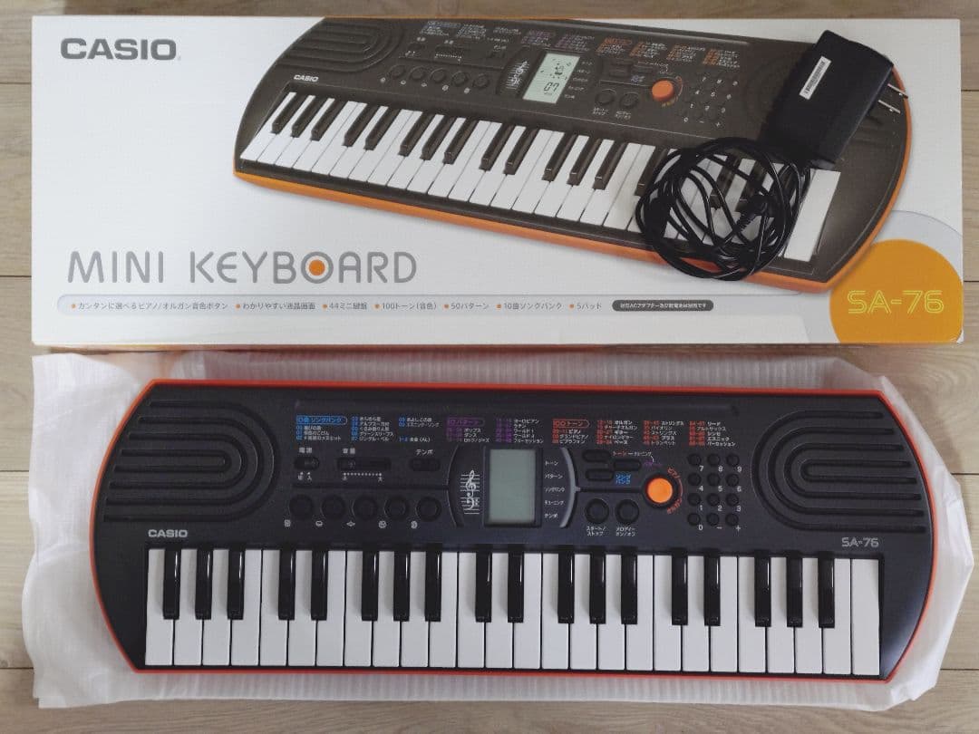 CASIO SA-76 ミニキーボード