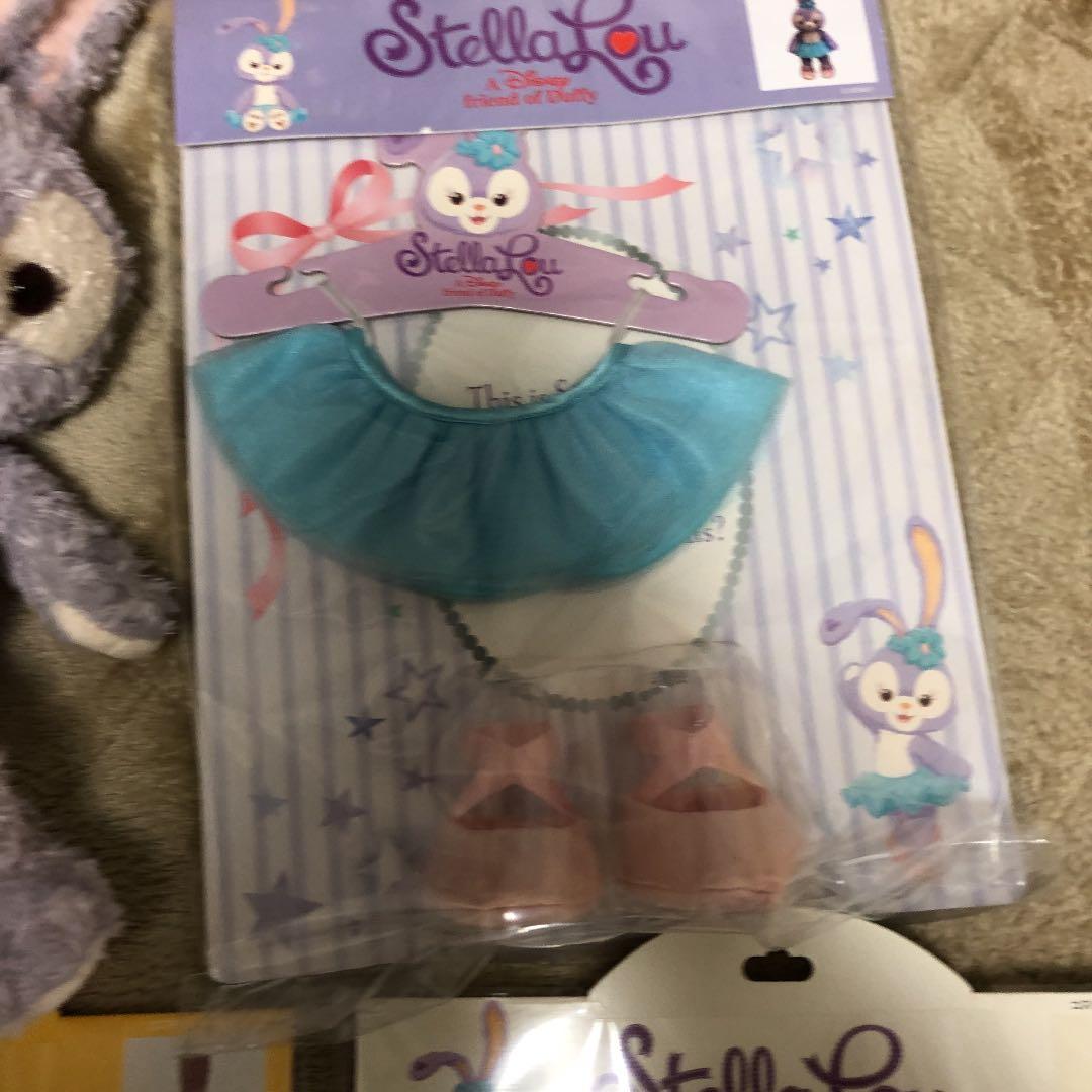 ディズニーシーのキャラクターのステラルーのSサイズの人形と未使用の服