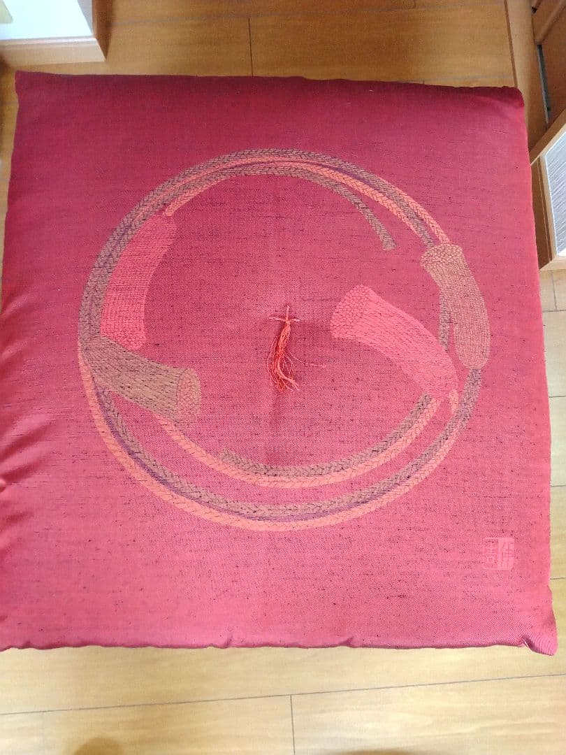 八端判 座布団 5枚 吉伸 (座布団袋付き)