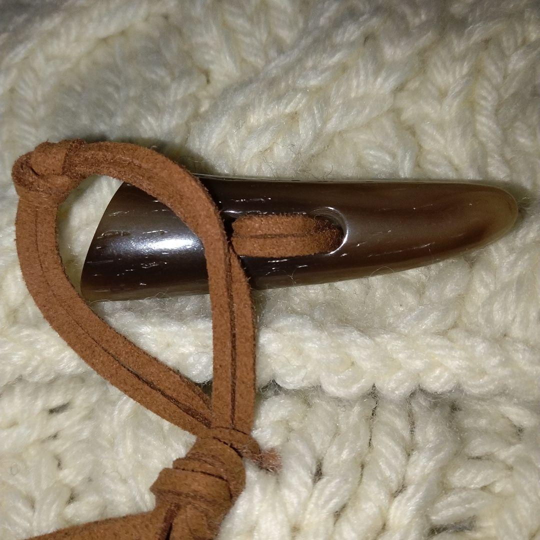 minne　Ito-Knitting　ニットクラッチバッグ　新品　オフホワイト
