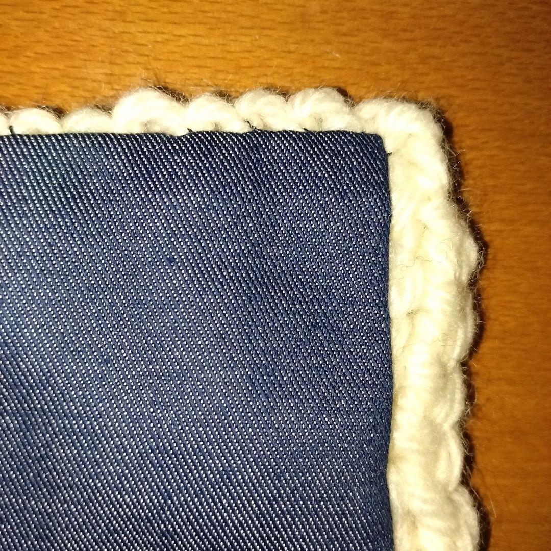 minne　Ito-Knitting　ニットクラッチバッグ　新品　オフホワイト