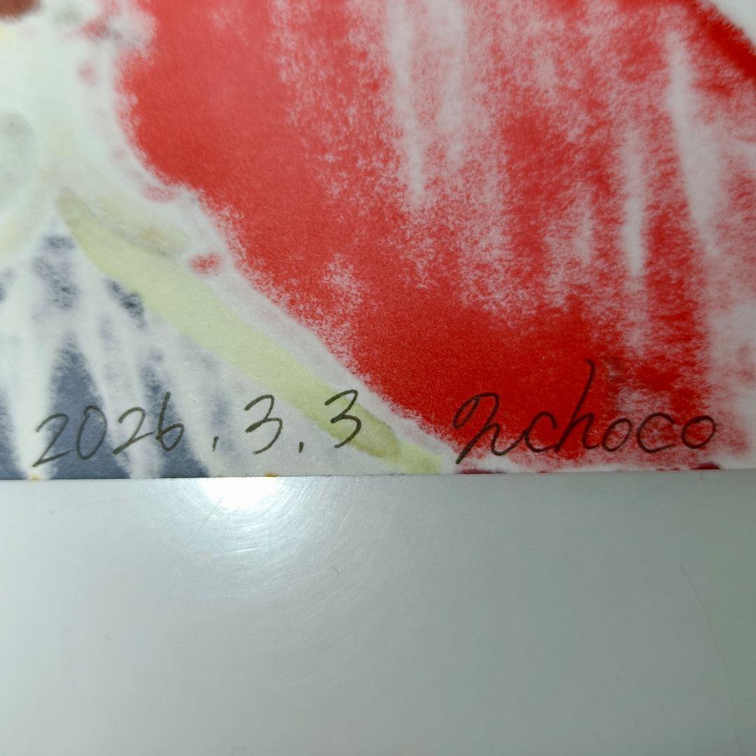 ウマ娘　ジェンティルドンナ　手描きイラスト　原画　中色紙　コピック　一点物